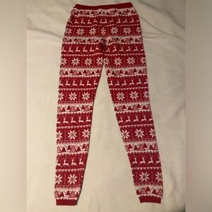 Mossimo Supply Co. Red and White Patterned Kids Leggings